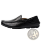 Men's Leather Slip on Loafers Textured Moccasins