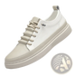 Men's Leather Sneakers no Tie Casual Chunky Sole