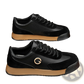 Men's Leather Waterproof Casual Sneakers