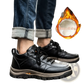 Men's Leather Winter Hiking Boots Waterproof Shoes