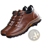 Men's Leather Winter Hiking Boots Waterproof Shoes