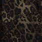 Men's Leopard Print Denim and Cargo Workwear Shorts
