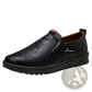 Men's Lightweight Breathable Faux Leather Slip on Shoes