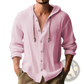 Men's Lightweight Hooded Button Up Cardigan Shirt