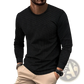 Men's Long Sleeve Waffle Knit Thermal Pullover