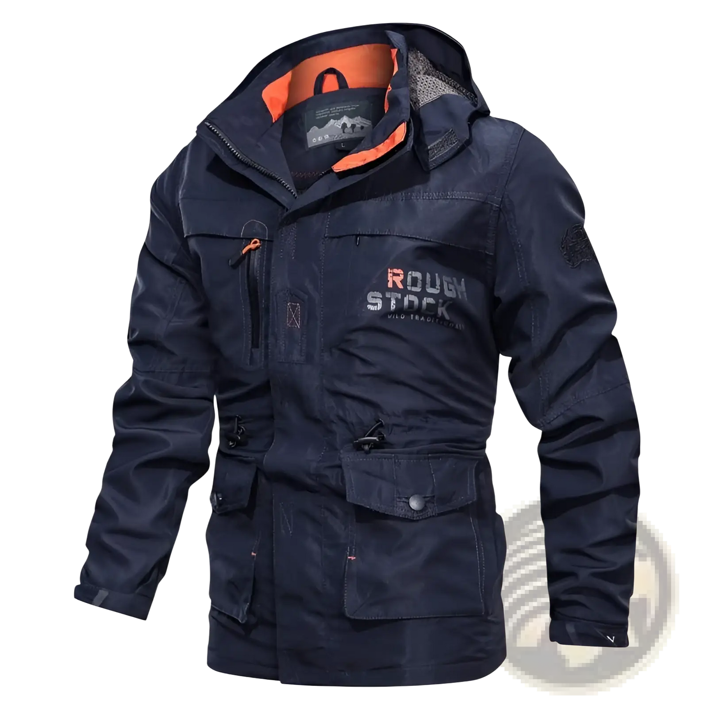 Men's Loose Fit Waterproof Tactical Hooded Jacket