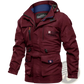 Men's Loose Fit Waterproof Tactical Hooded Jacket