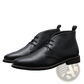 Men's Lychee Pattern Cowhide Chelsea Martin Boots