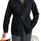 Men's Lyocell Blend Utility Safari Jacket with Flap Pockets