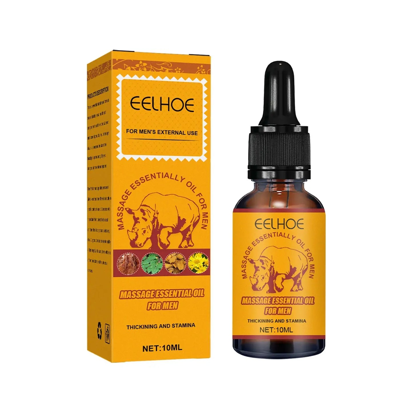 Men's Massage Essential Oil with Red Ginseng 10ml