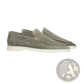 Men's Matte Suede Slip on Loafers with Rubber Sole