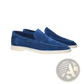 Men's Matte Suede Slip on Loafers with Rubber Sole