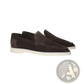 Men's Matte Suede Slip on Loafers with Rubber Sole