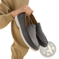 Men's Matte Suede Slip on Loafers with Rubber Sole