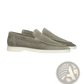 Men's Matte Suede Slip on Loafers with Rubber Sole
