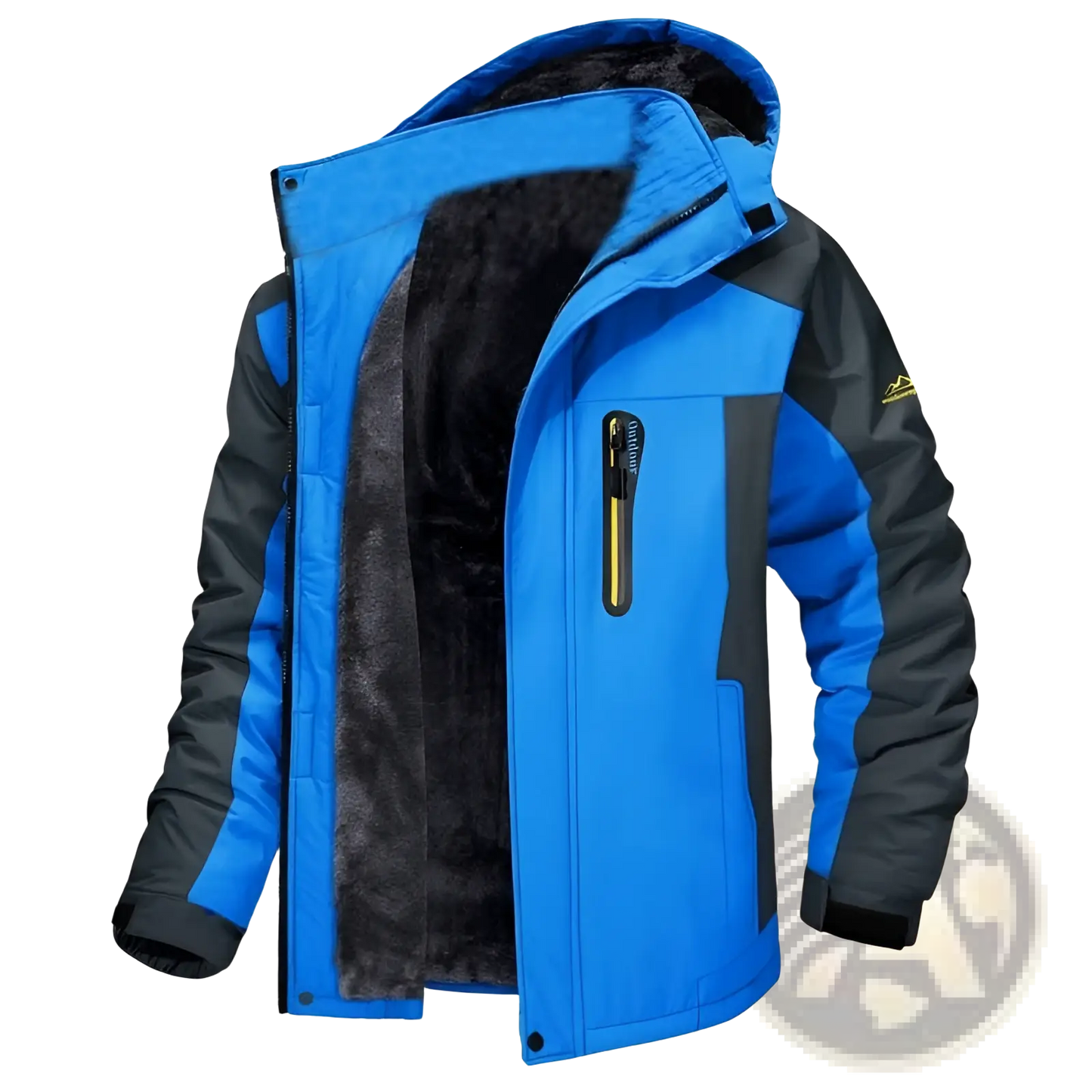 Men's Mid Length Fleece Lined Insulated Winter Jacket