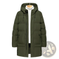 Men's Mid-length Quilted Hooded Winter Puffer Jacket