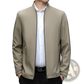 Men's Modern Lightweight Stand Collar Bomber Jacket