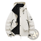 Men's Modern Waterproof Windproof Hooded Utility Jacket