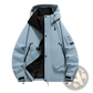 Men's Modern Waterproof Windproof Hooded Utility Jacket