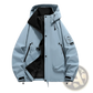 Men's Modern Waterproof Windproof Hooded Utility Jacket