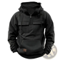 Men's Multi Pocket Half Zip Fashion Hoodie