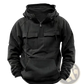 Men's Multi Pocket Half Zip Fashion Hoodie