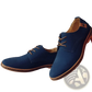 Men's Nubuck Leather Casual Suede Lace Up Shoes