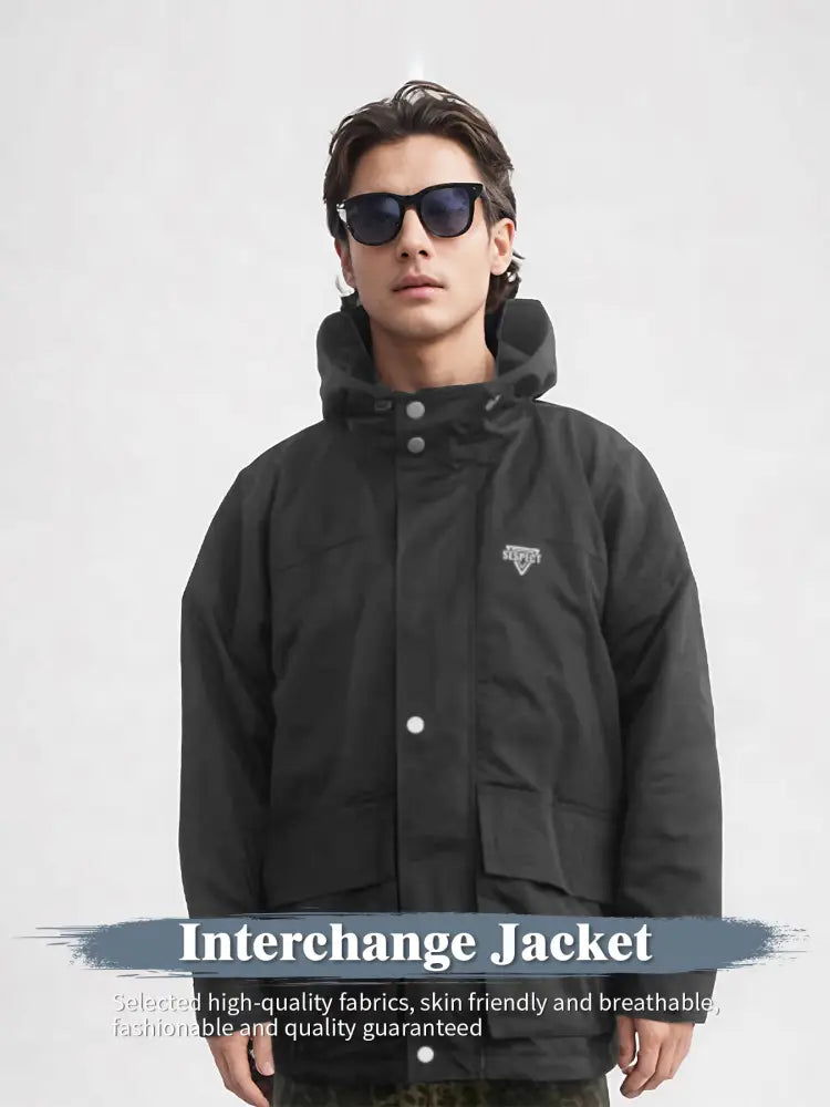 Men’s All Weather Tactical Assault Rainproof Parka