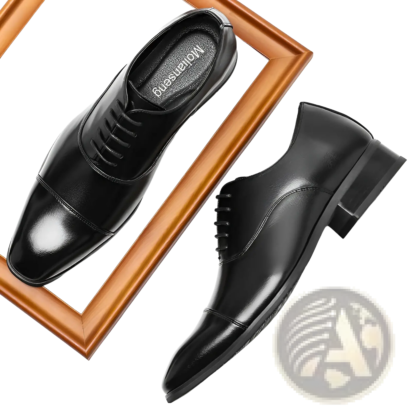 Men's Oxford Leather Shoes Japanese Dress Style