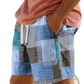 Men's Patchwork Houndstooth Streetwear Casual Shorts