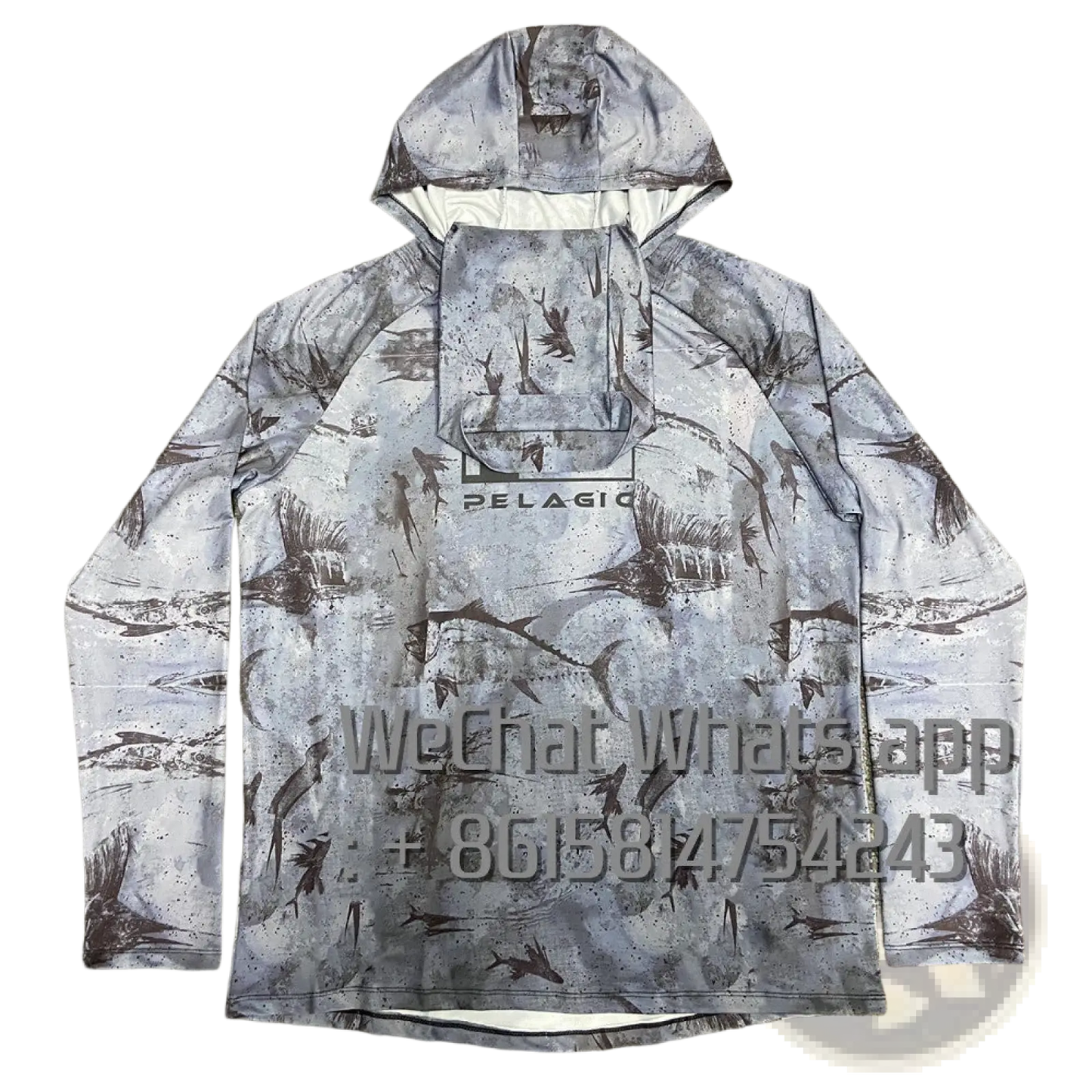 Men's Pelagic Uv Protection Ice Silk Fishing Hoodie