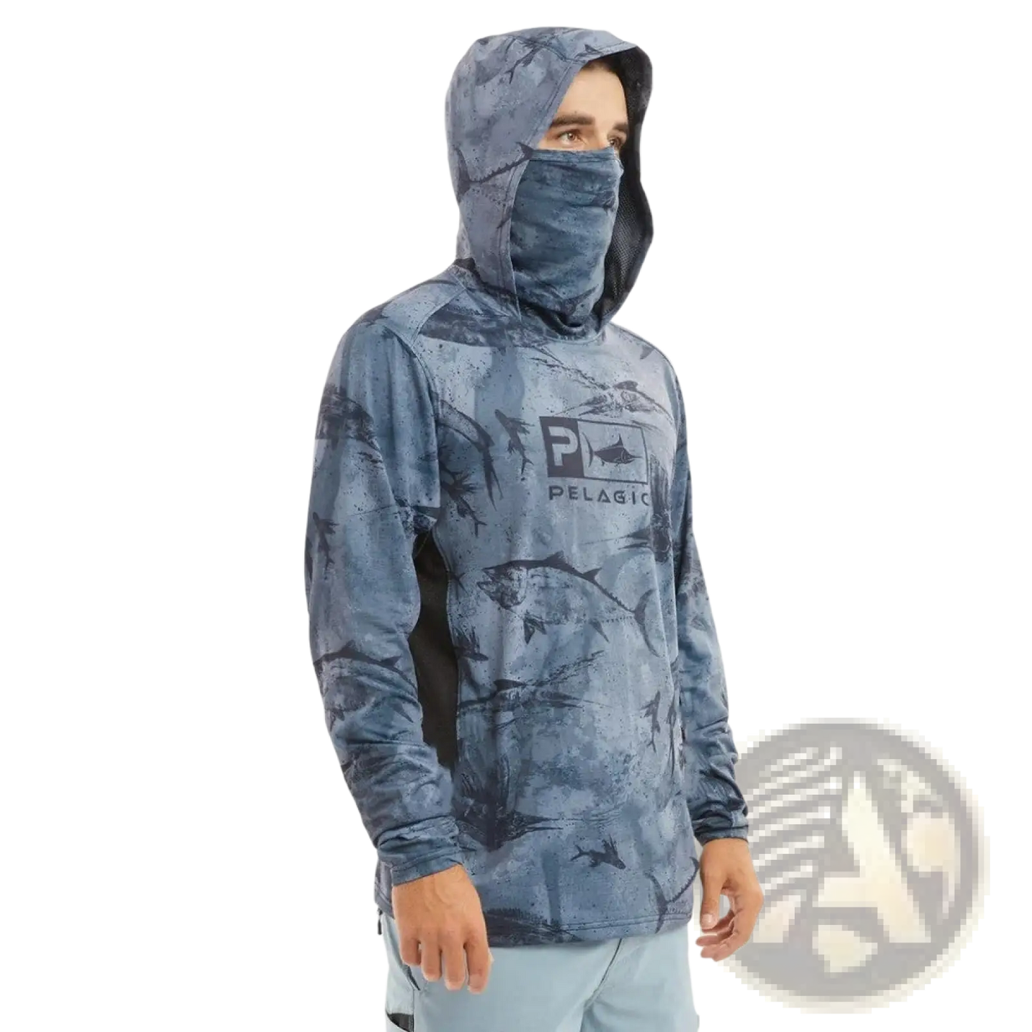 Men's Pelagic Uv Protection Ice Silk Fishing Hoodie