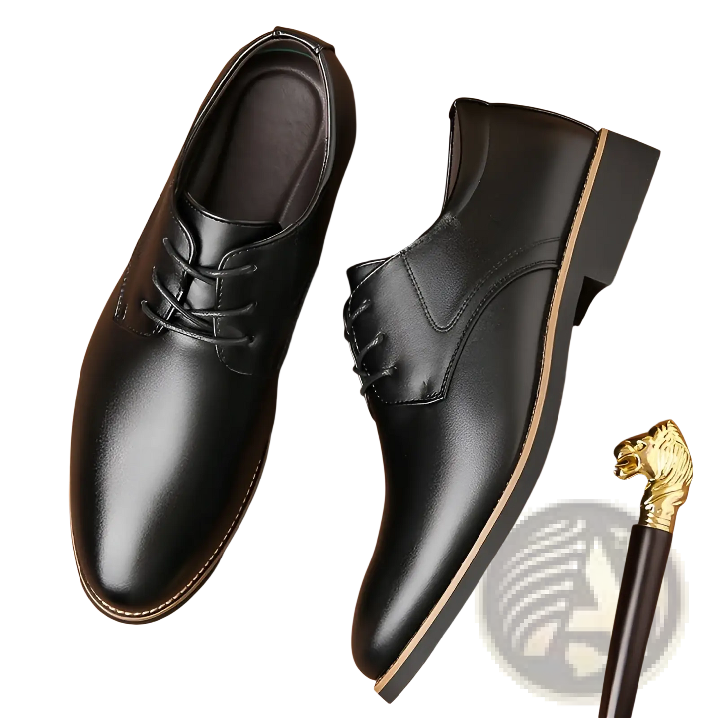 Men's Plus Size Business Formal Leather Dress Shoes