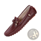 Men's Plus Size Leather Driving Moccasin Loafers