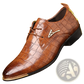 Men's Pointed Toe Formal Leather Business Shoes