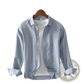 Men's Premium 100% Linen Long Sleeve Casual Shirt