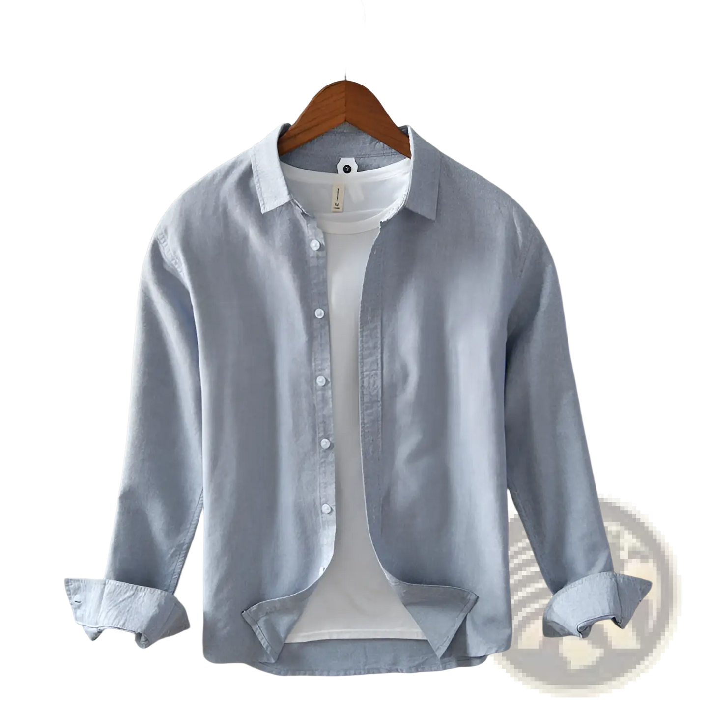 Men's Premium 100% Linen Long Sleeve Casual Shirt