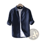 Men's Premium 100% Linen Long Sleeve Casual Shirt