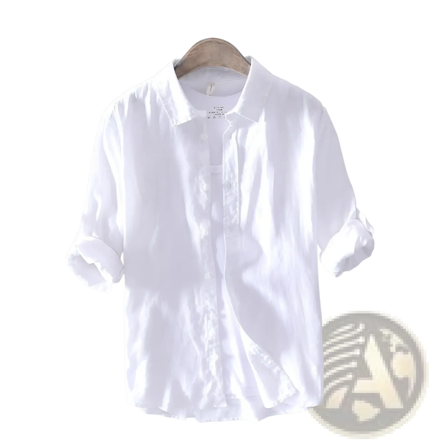 Men's Premium 100% Linen Long Sleeve Casual Shirt