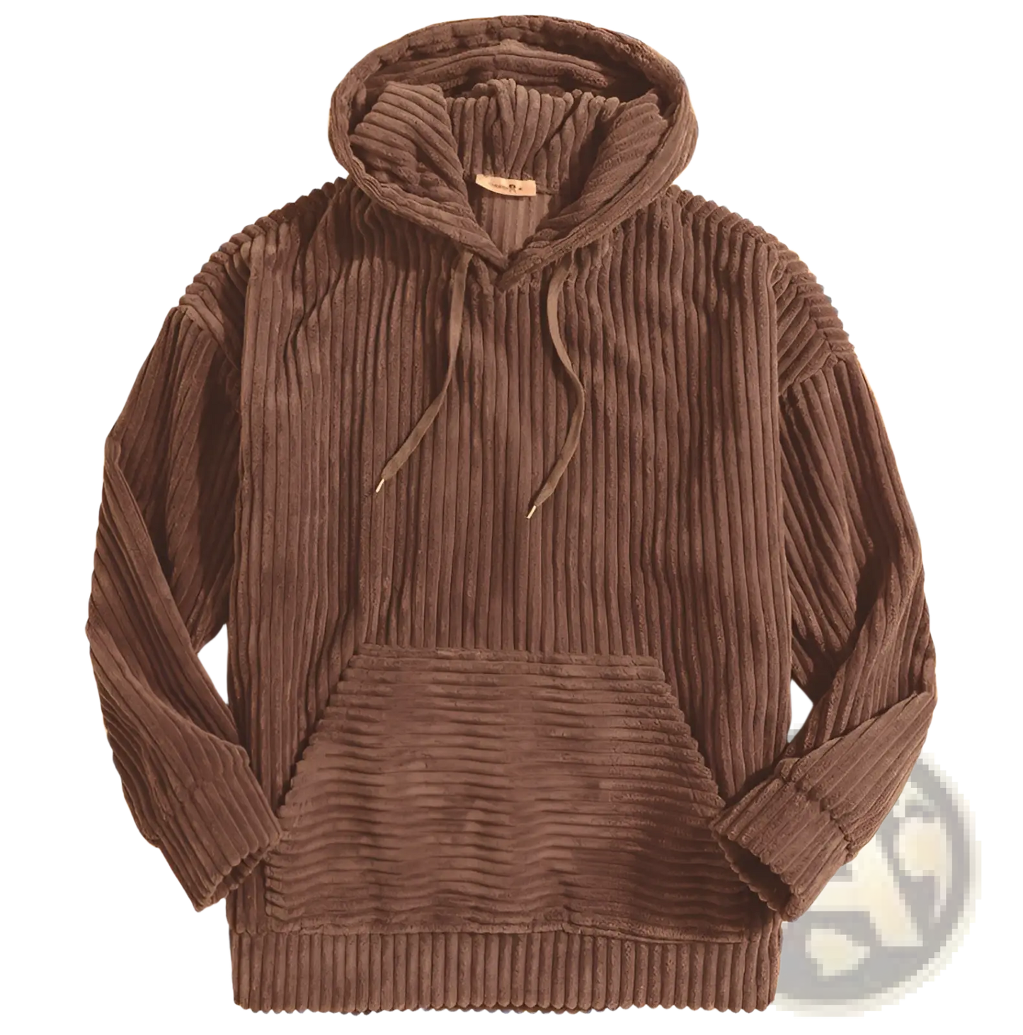 Men's Premium Corduroy Drop Shoulder Hoodie