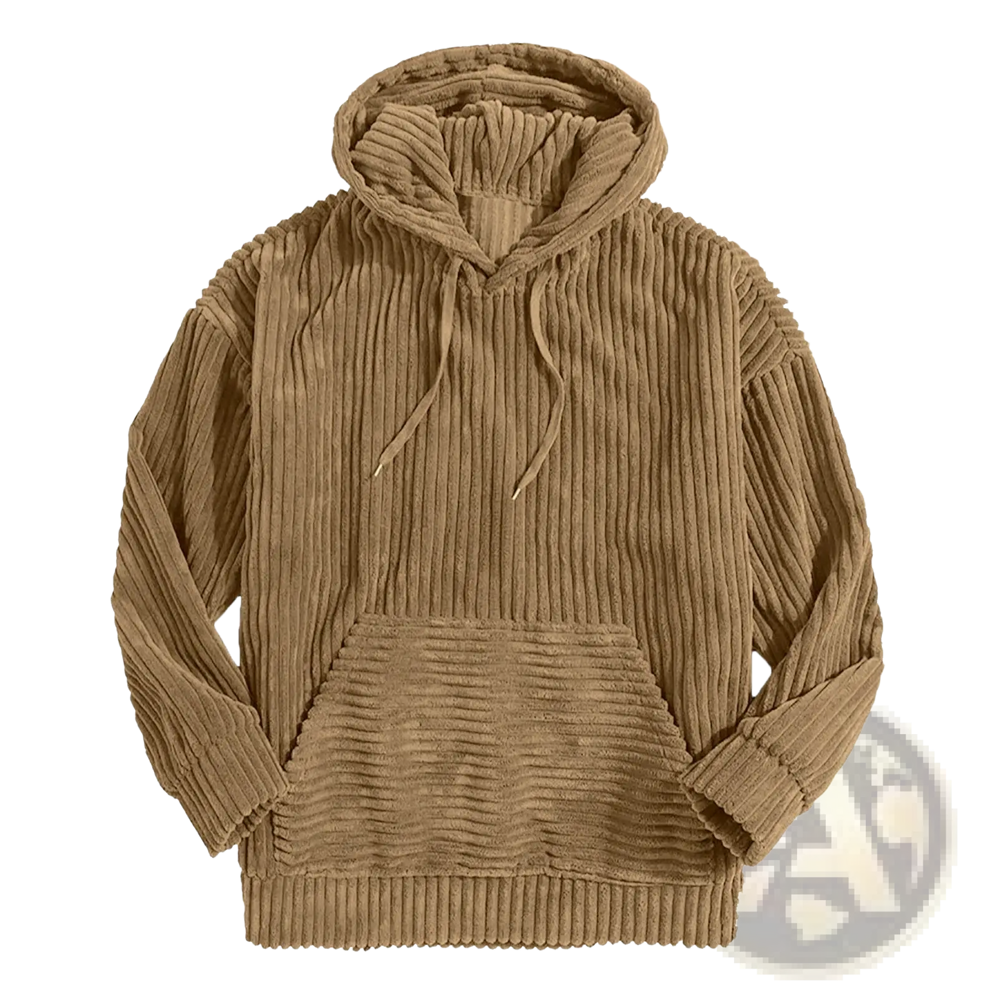 Men's Premium Corduroy Drop Shoulder Hoodie
