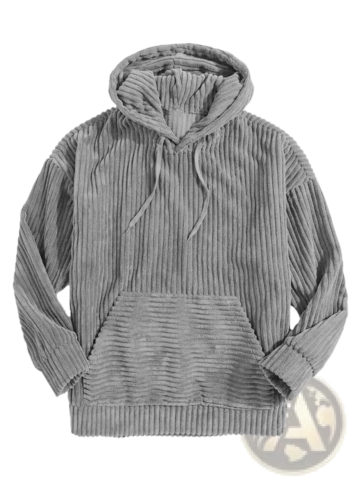 Men's Premium Corduroy Drop Shoulder Hoodie