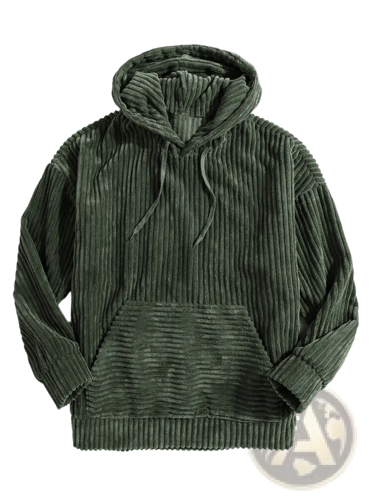 Men's Premium Corduroy Drop Shoulder Hoodie