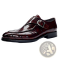 Men's Premium Cowhide Leather Pointed Toe Low Top Shoes