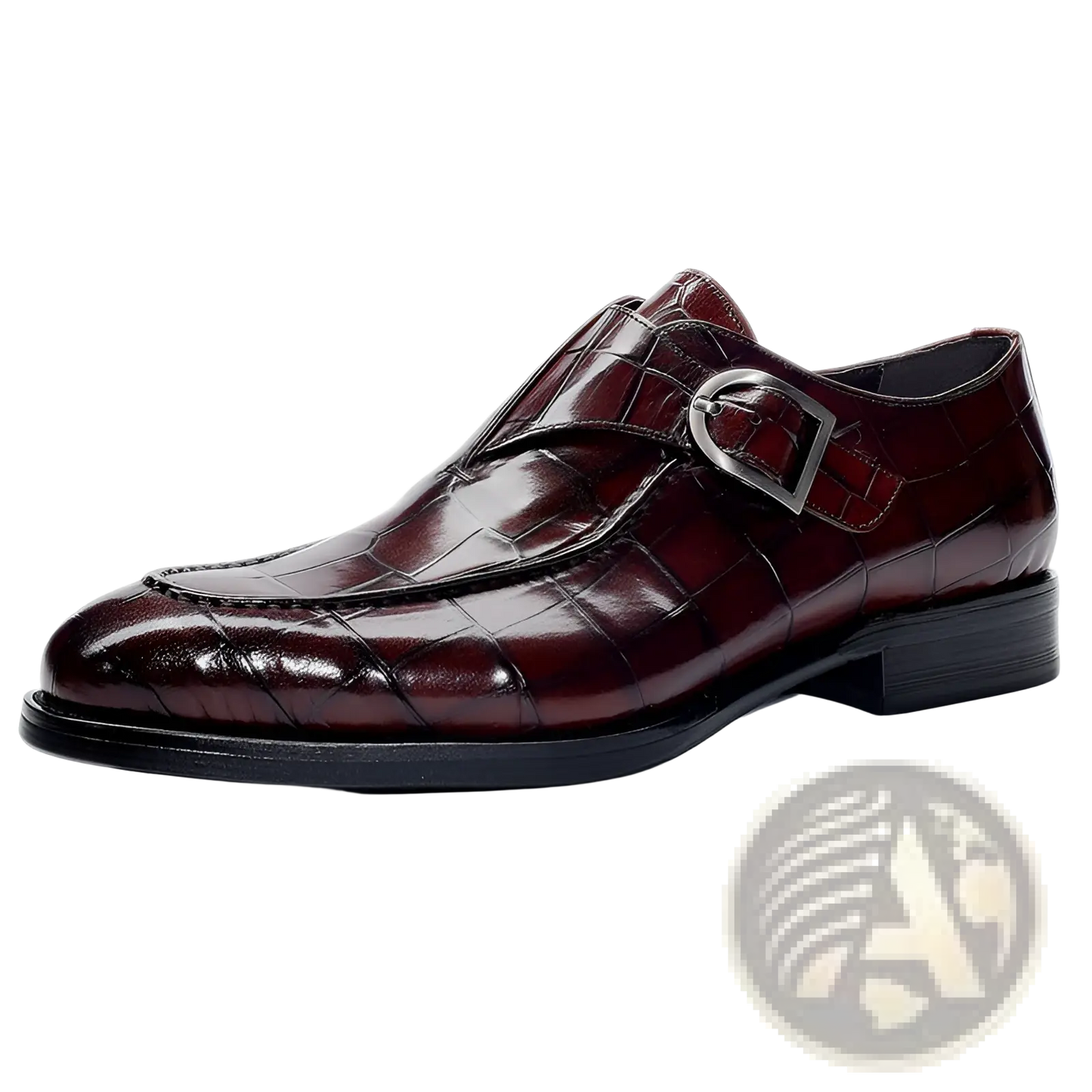 Men's Premium Cowhide Leather Pointed Toe Low Top Shoes