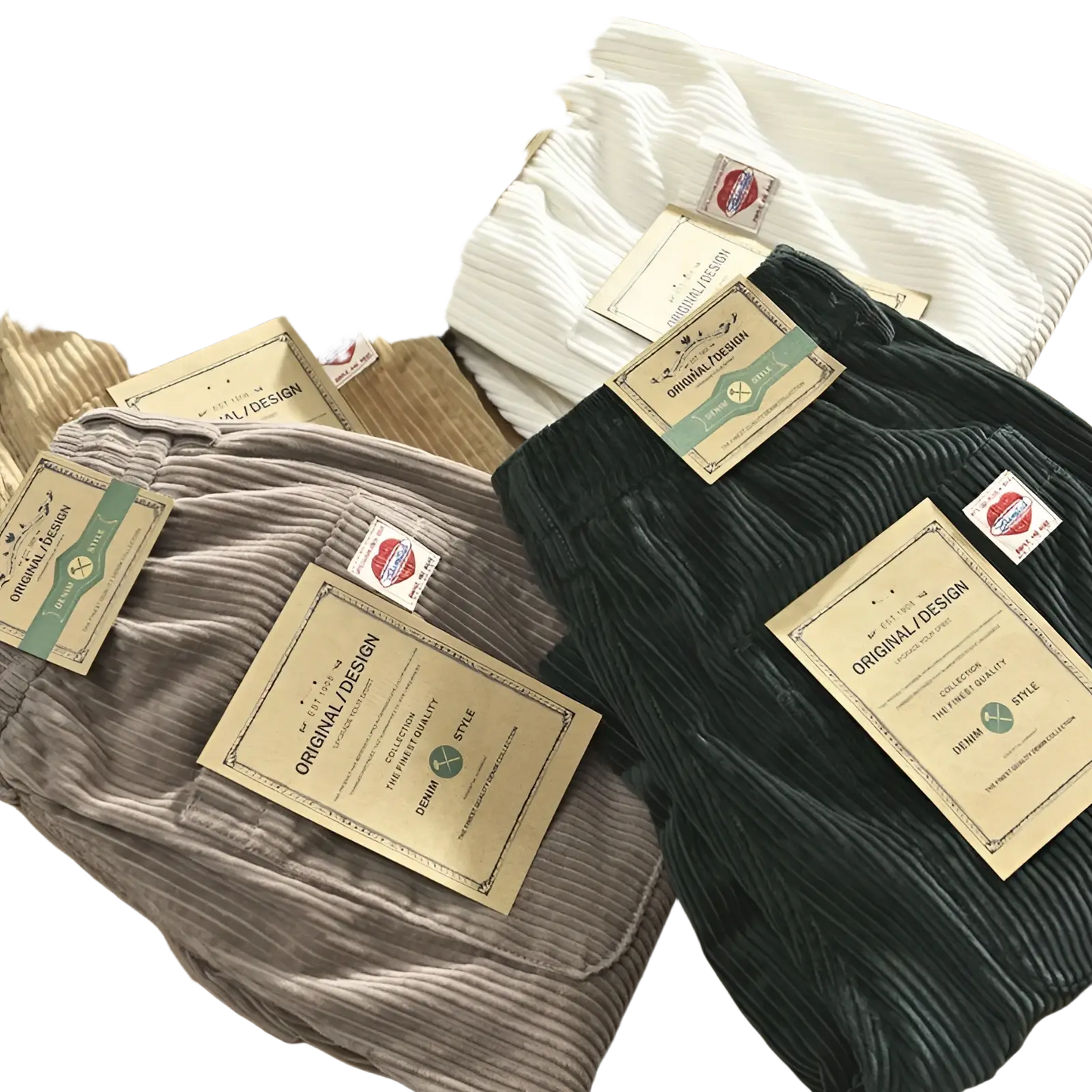 Men's Premium Ribbed Corduroy Drawstring Shorts