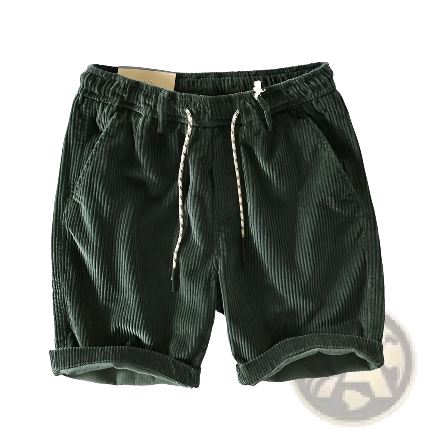 Men's Premium Ribbed Corduroy Drawstring Shorts