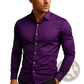 Men's Premium Slim Fit Long Sleeve Button Down Dress Shirt