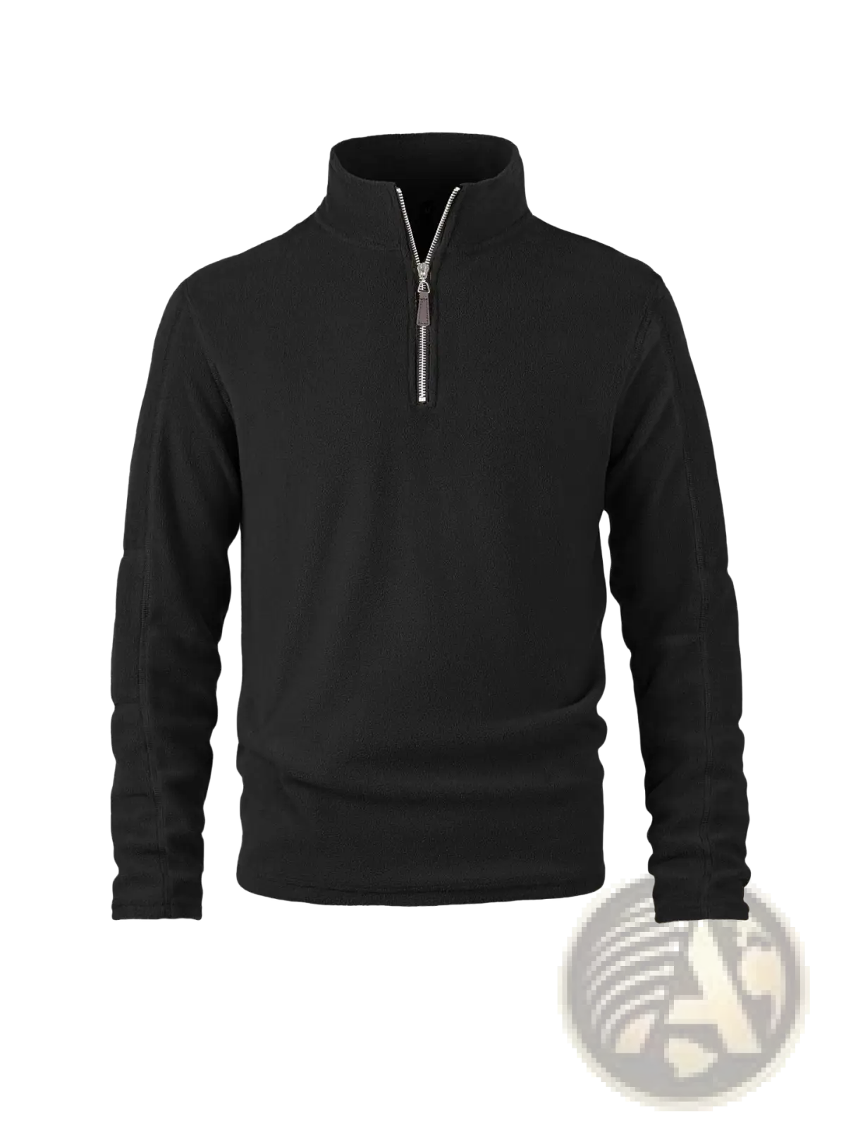 Men's Quarter Zip Polar Fleece Pullover Hoodie